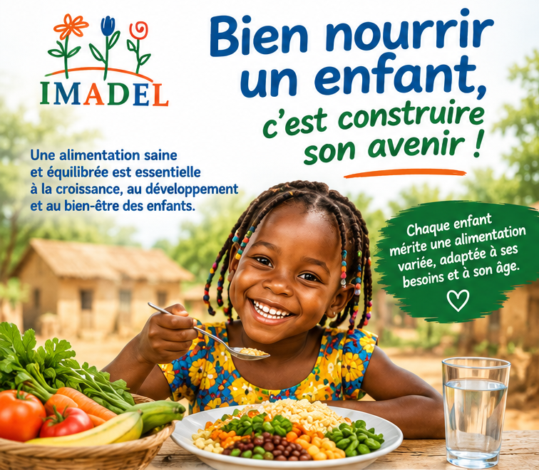 🥗👧🏾👦🏾 Bien nourrir un enfant, c’est construire son avenir !
